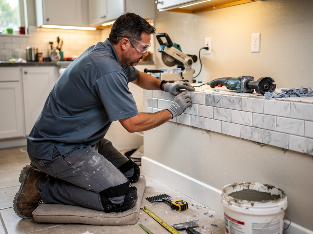 Backsplash Installation