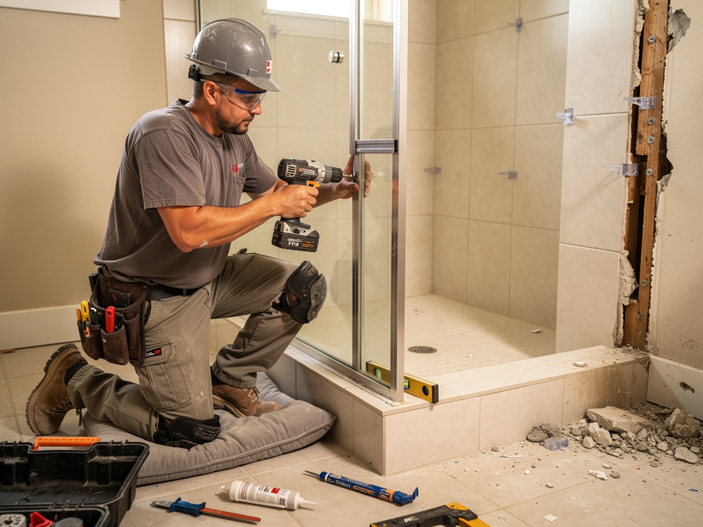 Walk-In Shower Conversion
